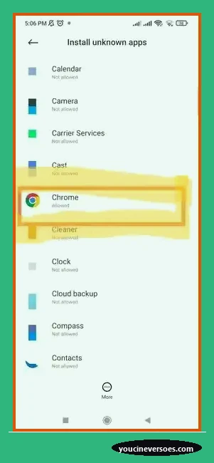YouCine APK TV Box Versão Antiga: Por Onde Começar 3 Selecionar o app que vai abrir o APK na TV Box